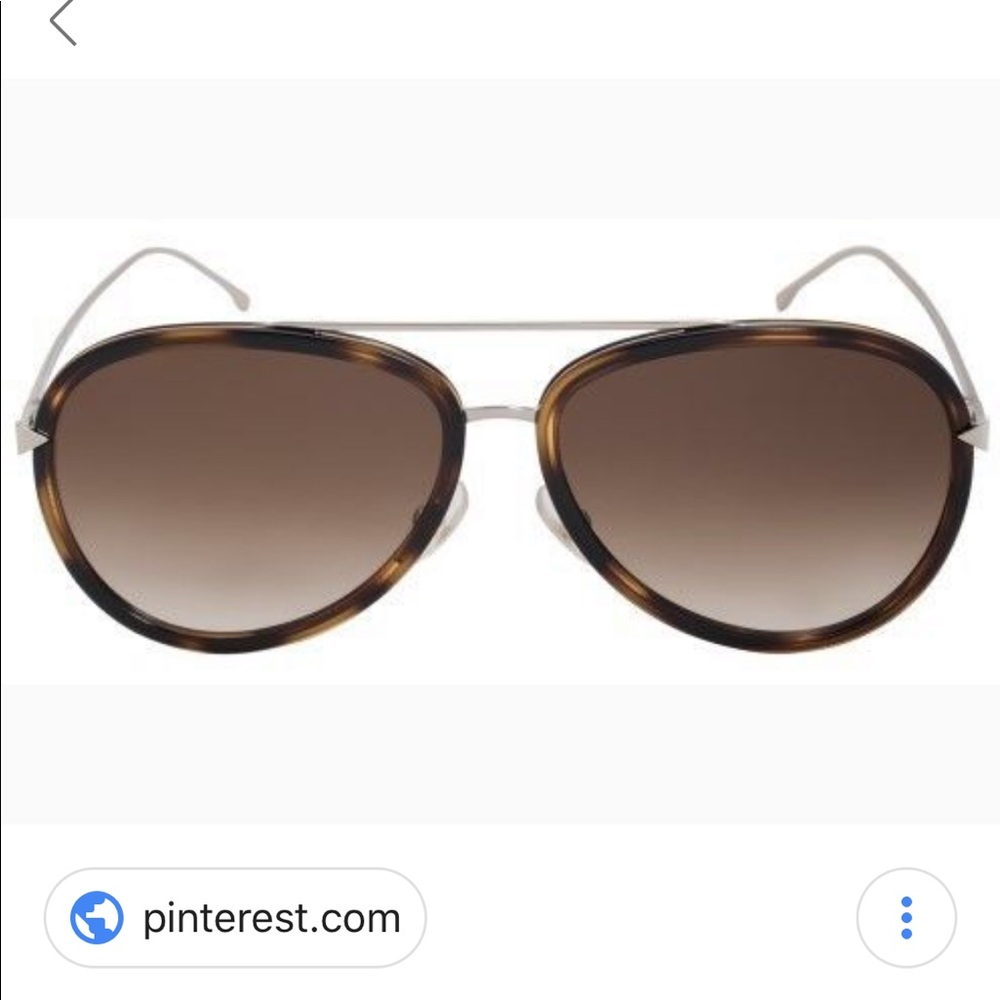 FENDI Havana Gold aviators - Picture 4 of 8